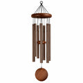 Windspiel 90 cm aus Metall und Holz in Braun für Innen und Außen