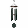 Metall Windspiel 85 cm Grün Braun für Innen und Außen mit Haken
