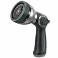 Gartenbrause Sprühkopf 20 cm Kunststoff Grün Schwarz mit 8 Sprühmodi