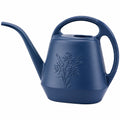 Gießkanne 10 L 55 x 20 x 40 cm aus Kunststoff Blau mit langem Ausguss für Garten und Balkon