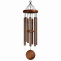 Windspiel 90 cm aus Metall und Holz in Braun für Innen und Außen
