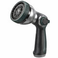 Gartenbrause Sprühkopf 20 cm Kunststoff Grün Schwarz mit 8 Sprühmodi